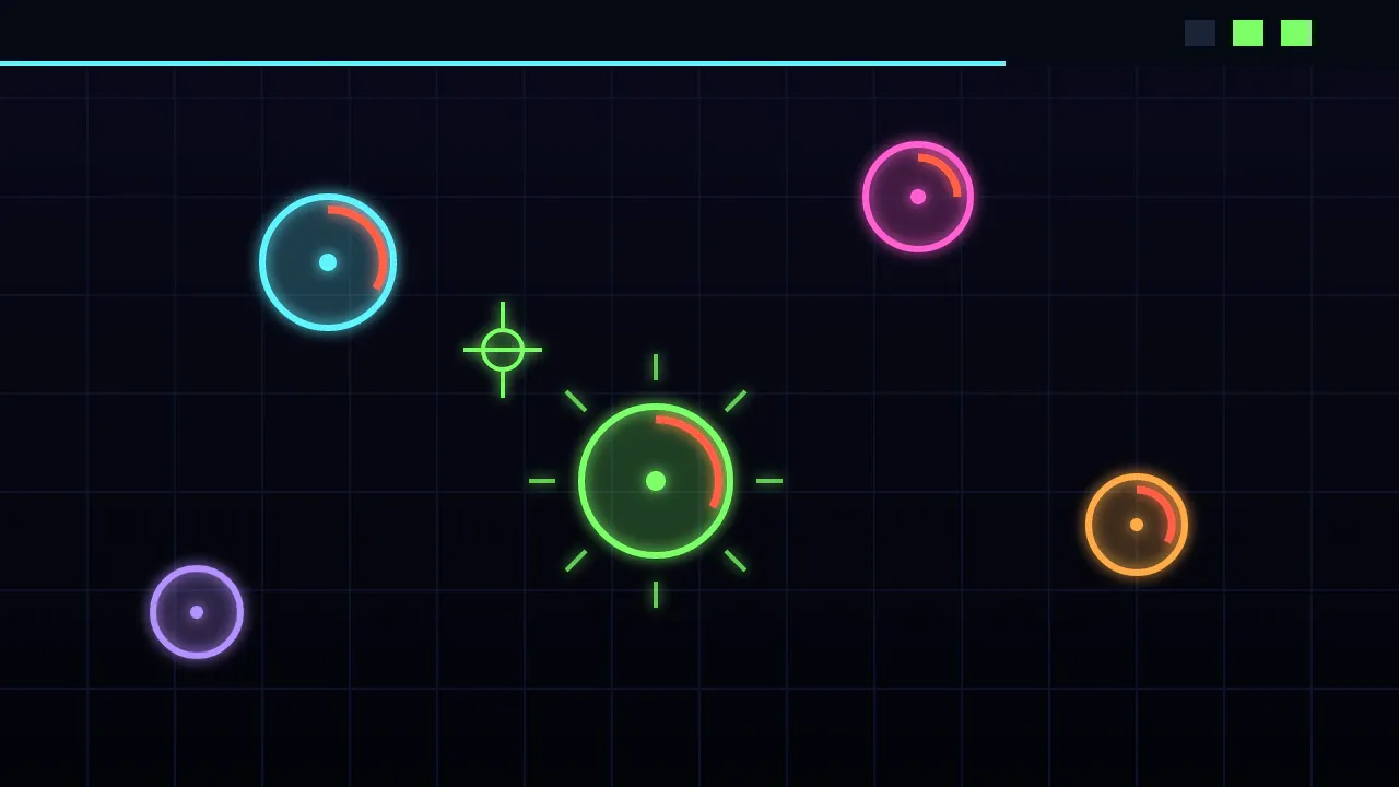 Pixel Panic gameplay preview artwork