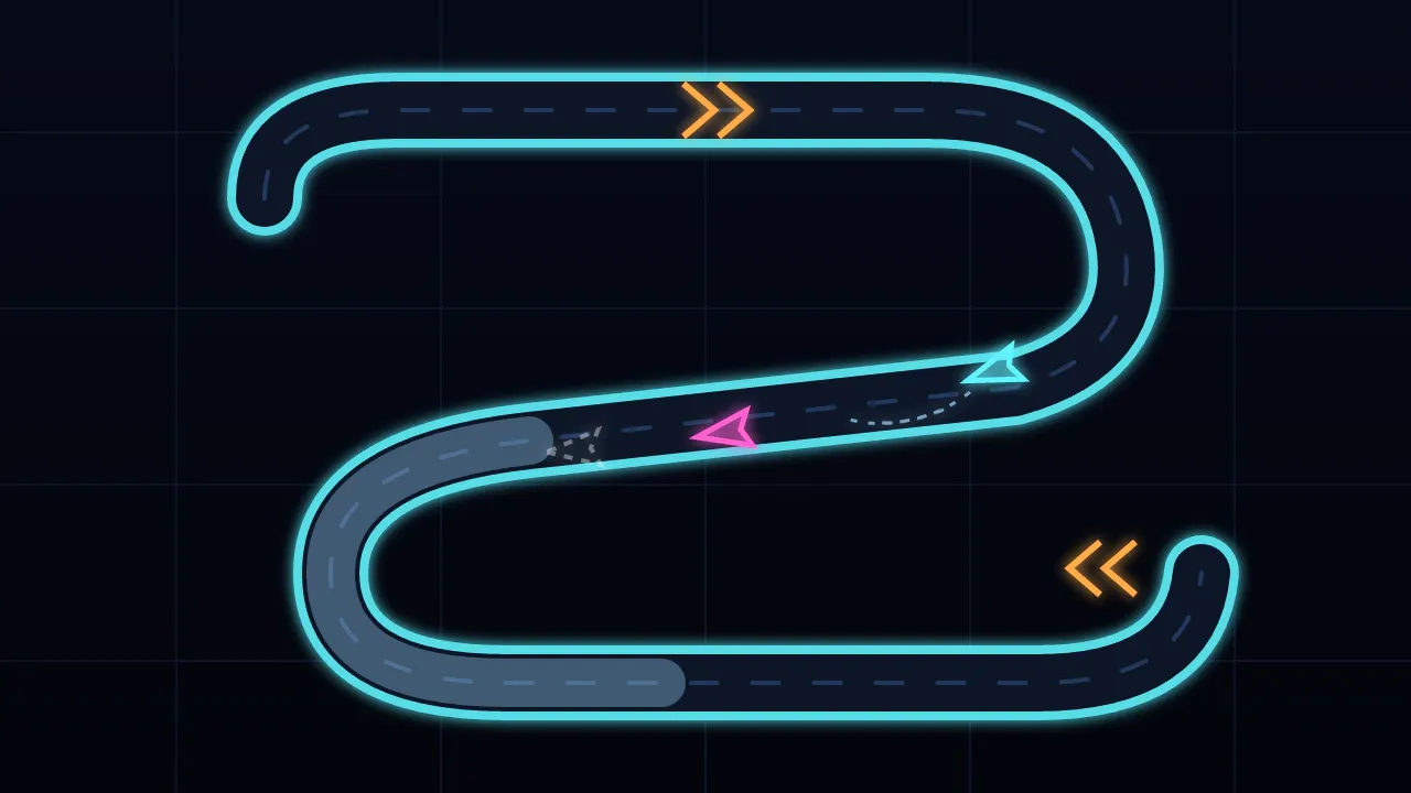 Pocket Vector Racing gameplay preview artwork